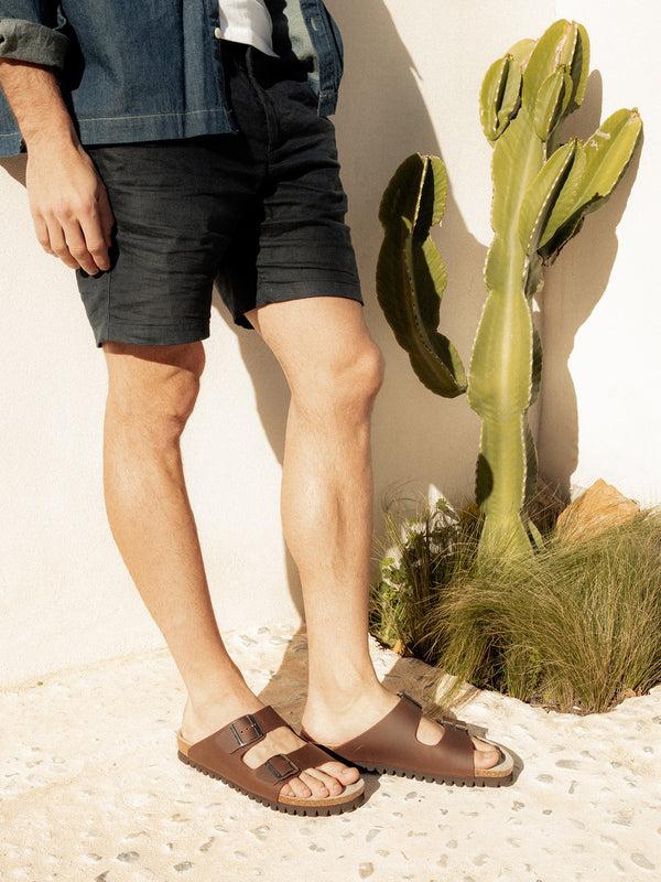 Genuins HAWAII OILED LEATHER COGNAC Mejor oferta