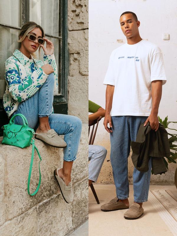 Genuins LOIS VELOUR TAUPE UNISEX Envío gratis