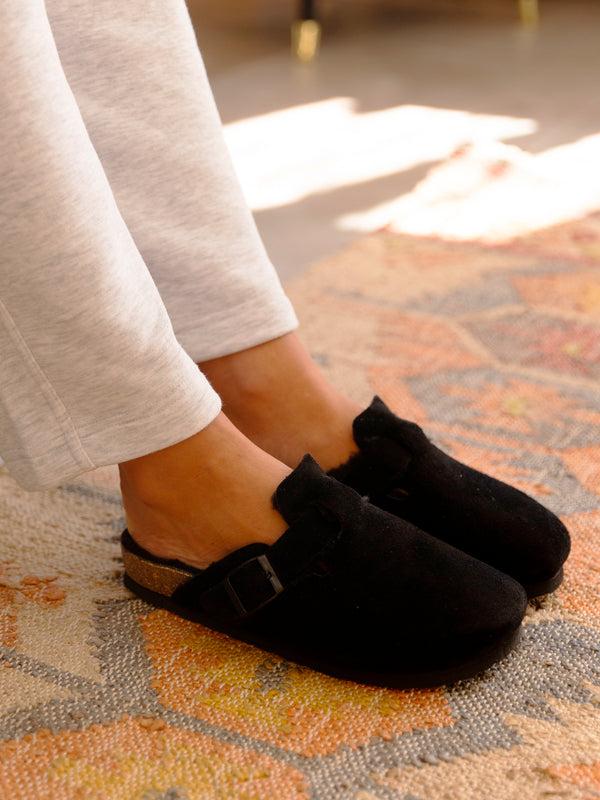 Genuins RIVA VELOUR WOOL BLACK Promoción por tiempo limitado