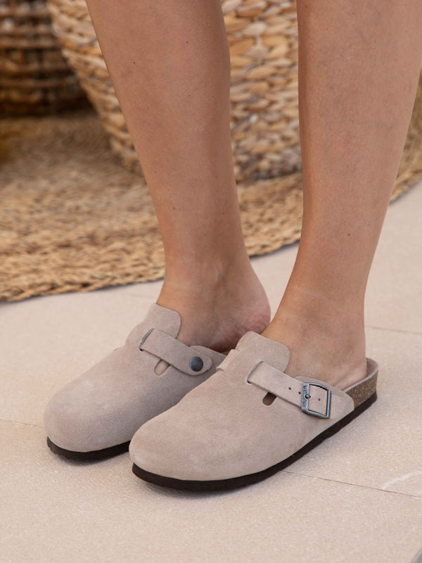 Genuins RIVA VELOUR TAUPE UNISEX Última moda