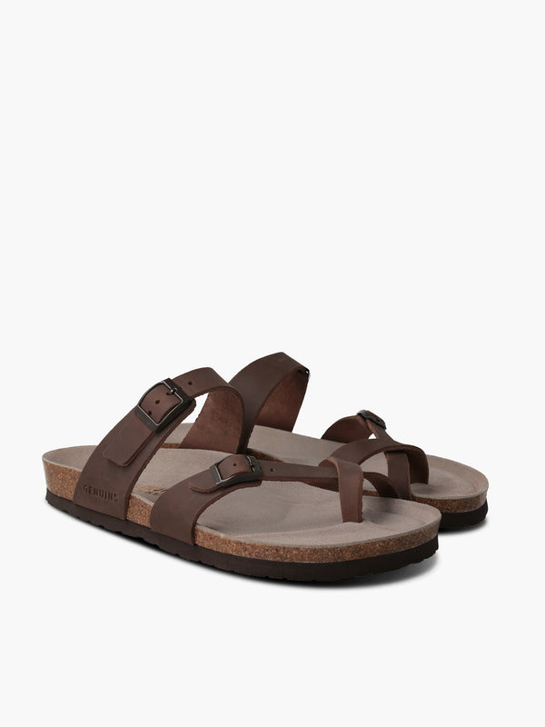 Genuins DUBLIN OILED LEATHER HABANA UNISEX Ofertas
