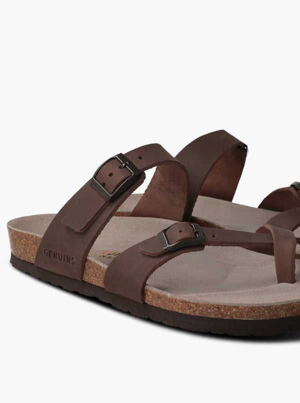 Genuins DUBLIN OILED LEATHER HABANA UNISEX Ofertas