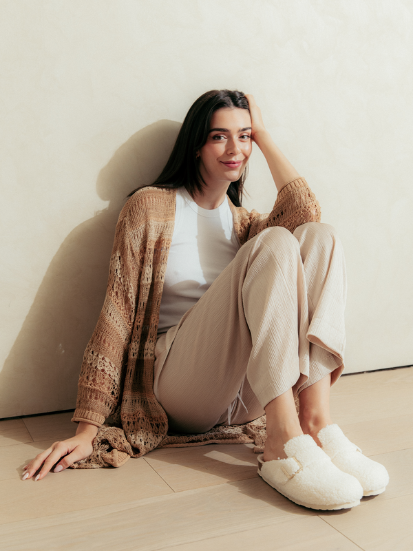 Genuins IZAR VEGAN FAWX SHEEPSKIN NATURAL En oferta