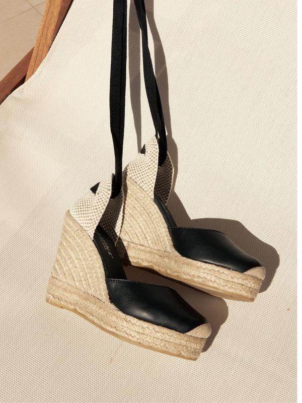 Genuins DARYA LEATHER BLACK Los más vendidos