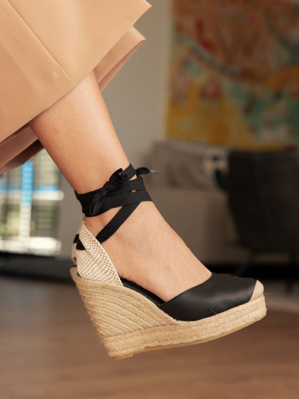 Genuins DARYA LEATHER BLACK Los más vendidos