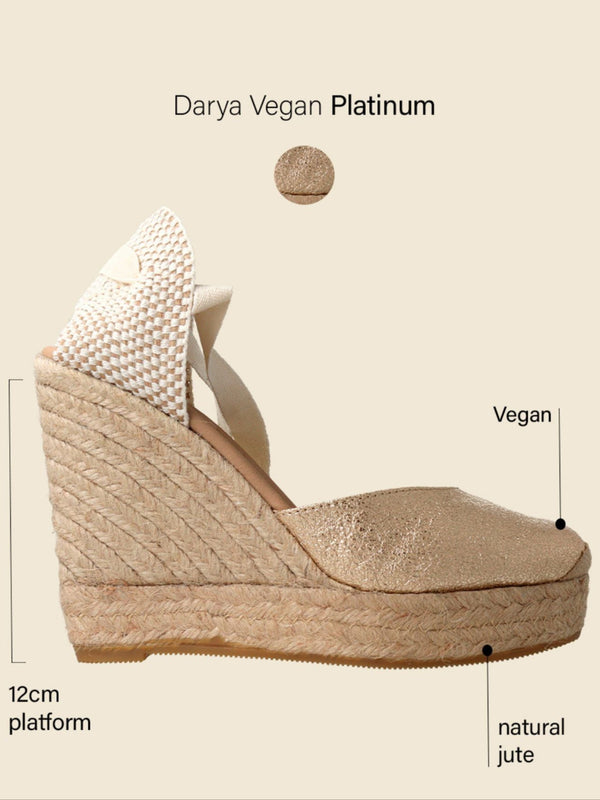 Genuins DARYA VEGAN PLATINUM Ventas relámpago