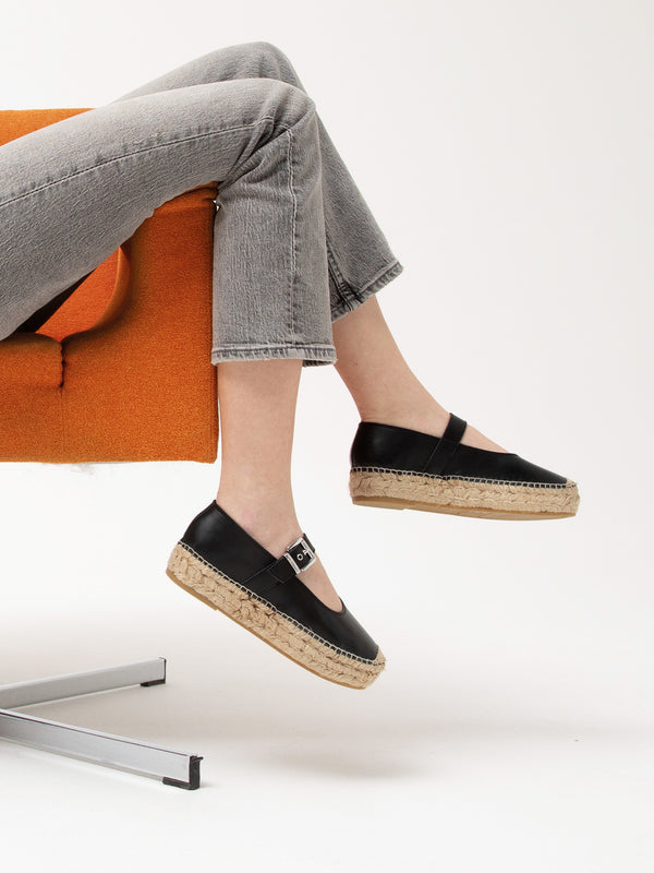 Genuins MARZA LEATHER BLACK Descuento