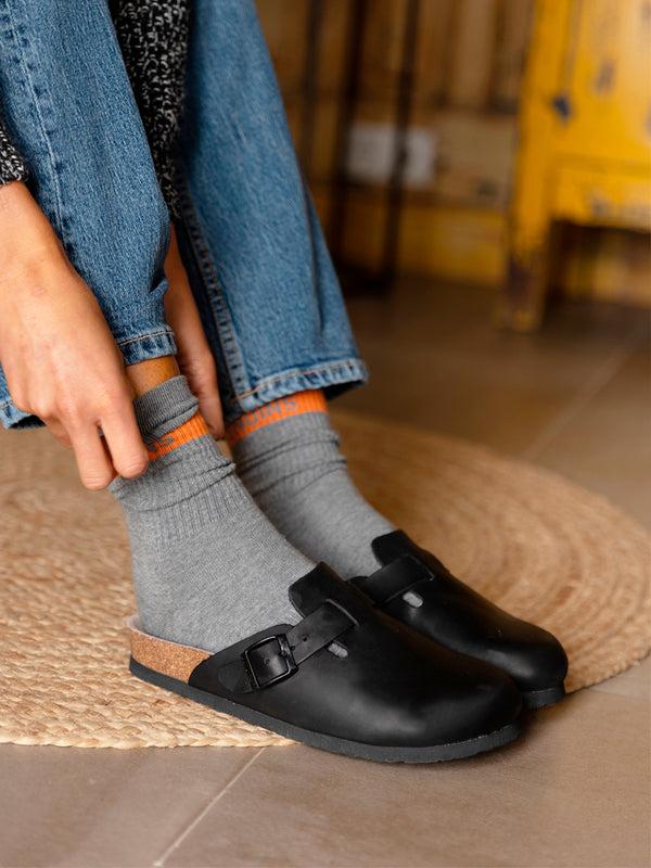 Genuins RIVA OILED LEATHER BLACK UNISEX Rebajas online