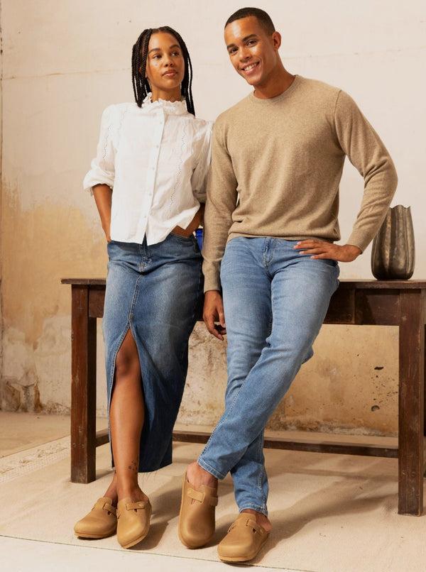 Genuins RIVA OILED LEATHER CLAY UNISEX Rebajas top