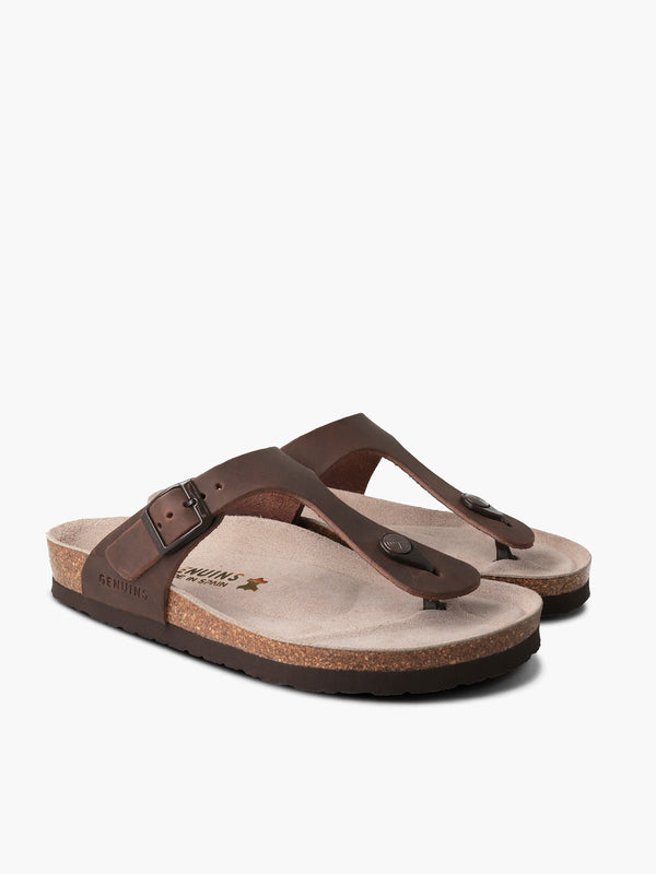 Genuins ROSAS OILED LEATHER HABANA UNISEX ÚLTIMAS EDICIONES