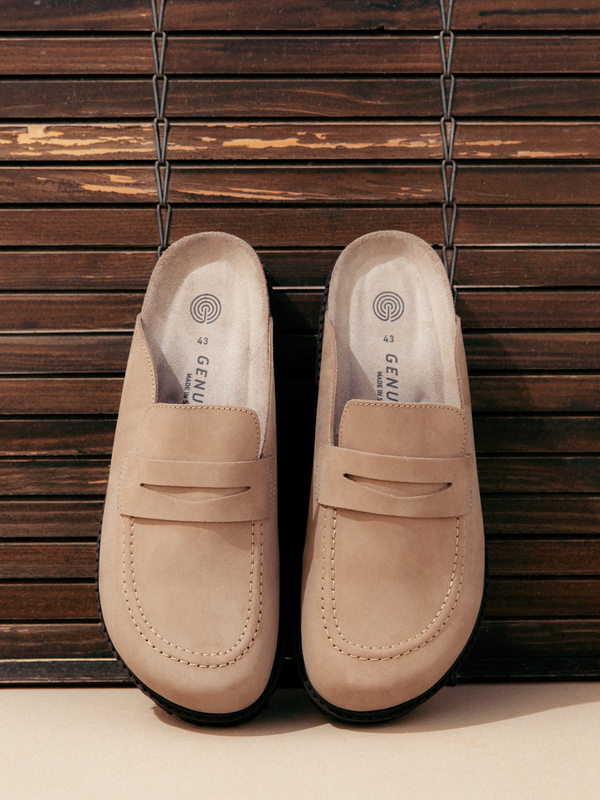 Genuins LOIS NUBUCK TAUPE UNISEX Descuento por venta flash