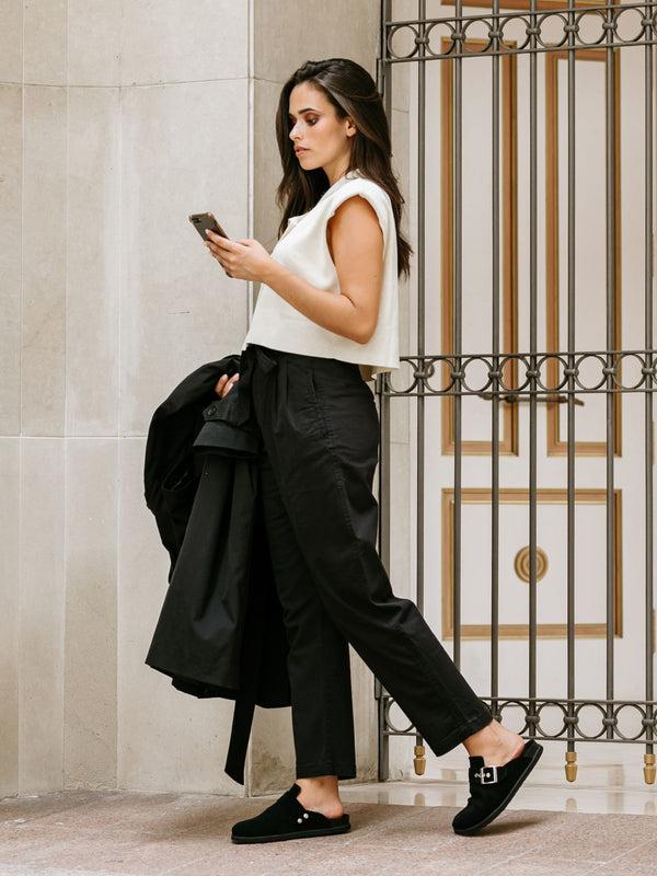Genuins IZAR VELOUR BLACK Outlet online