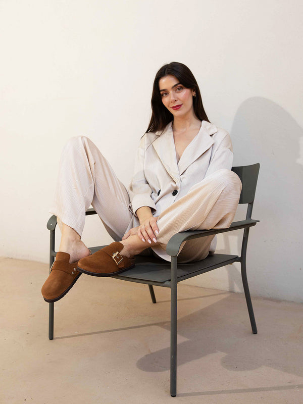 Genuins IZAR VELOUR CAMEL Rebajas