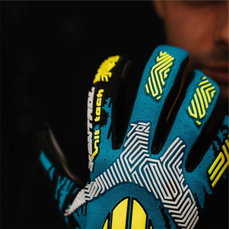 Ho soccer Guante SSG Kontrol Knit Tech Black Turquoise Rebajas