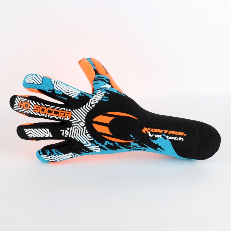 Ho soccer Guante Kontrol Knit Tech II Orange-Turquoise Solo hoy
