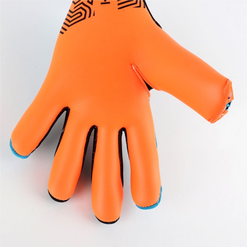 Ho soccer Guante Kontrol Knit Tech II Orange-Turquoise Solo hoy