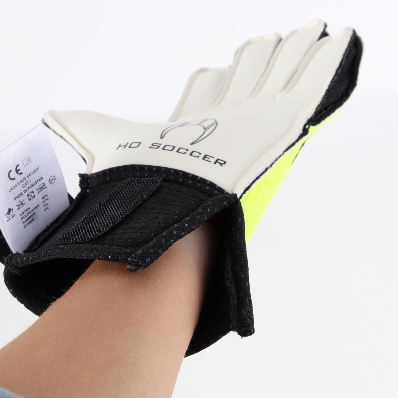 Ho soccer Guante Trainer Pursuit FL Lime Libre de impuestos