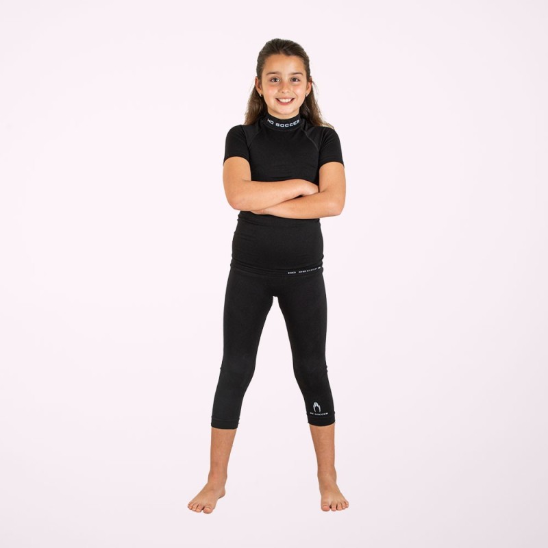 Ho soccer Malla térmica 3/4 negra niño Rebajas