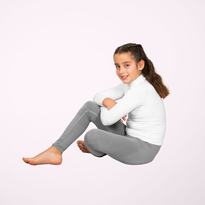 Ho soccer Malla térmica larga gris niño Ofertas