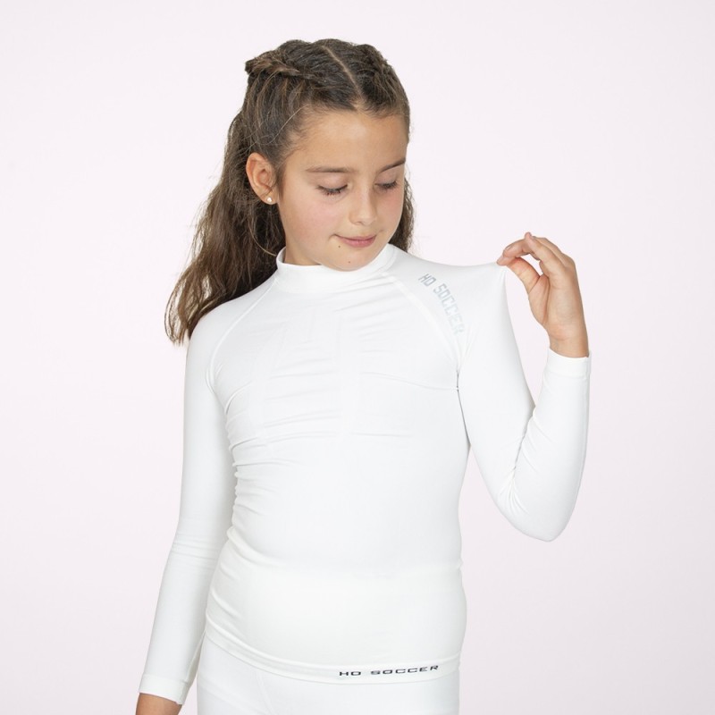 Ho soccer Camiseta Térmica de Manga Larga Junior Blanca Tienda
