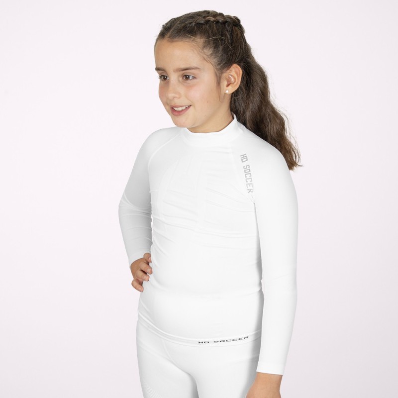 Ho soccer Camiseta Térmica de Manga Larga Junior Blanca Tienda