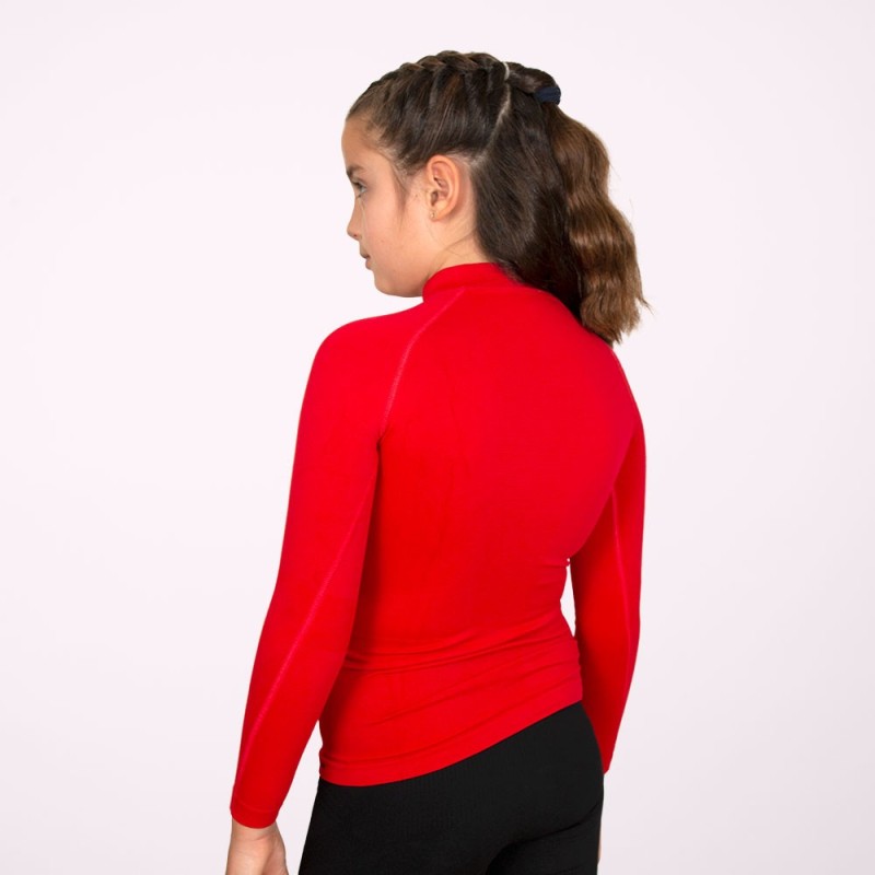 Ho soccer Camiseta Térmica Manga Larga Junior Roja Liquidación