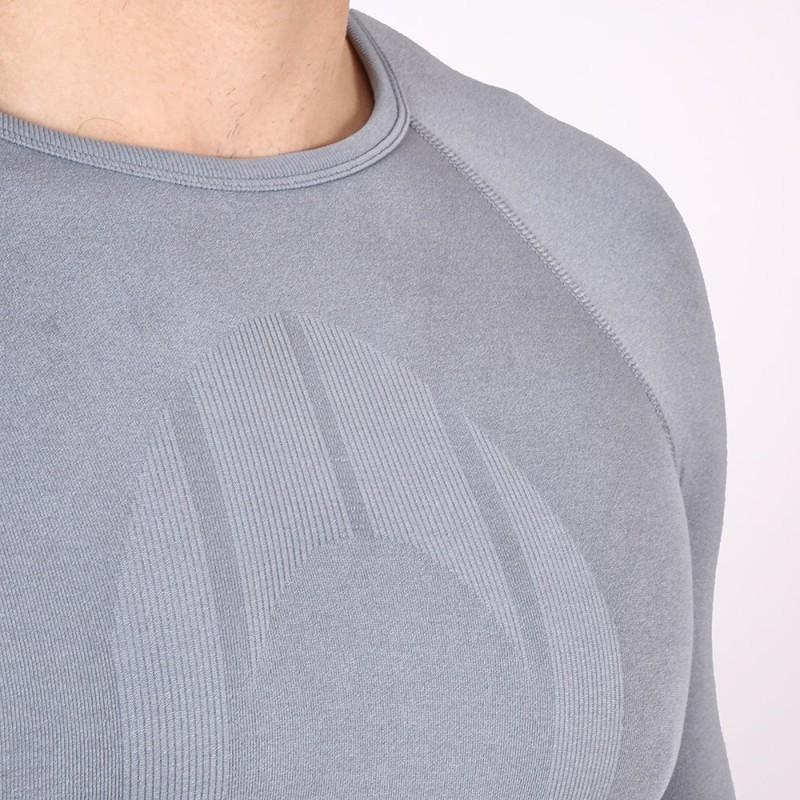 Ho soccer Camiseta Térmica sin Cuello Gris Precio de fábrica