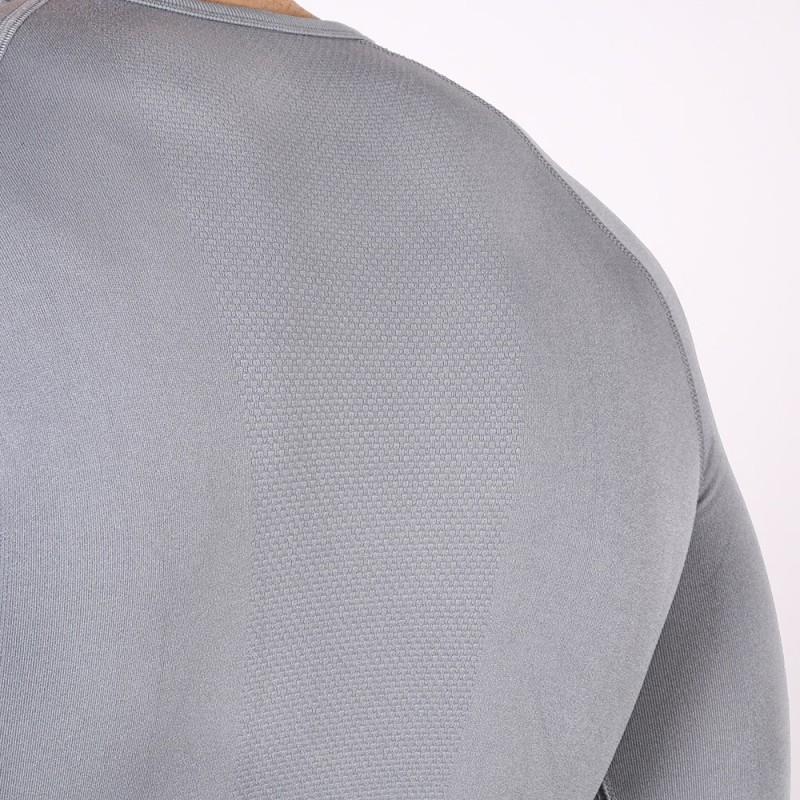 Ho soccer Camiseta Térmica sin Cuello Gris Precio de fábrica