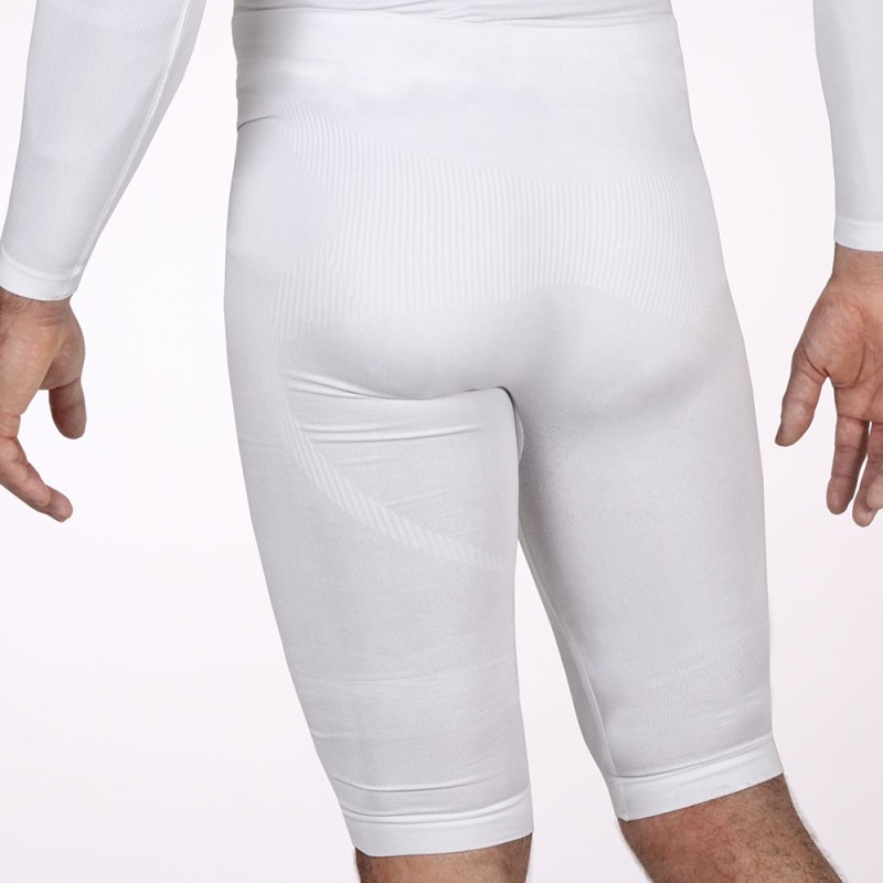 Ho soccer Malla térmica corta blanca senior Grandes descuentos