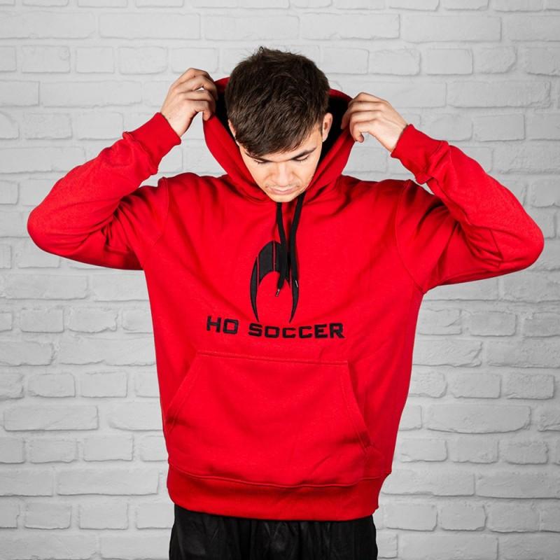 Ho soccer Sudadera Ho Soccer roja Solo hoy