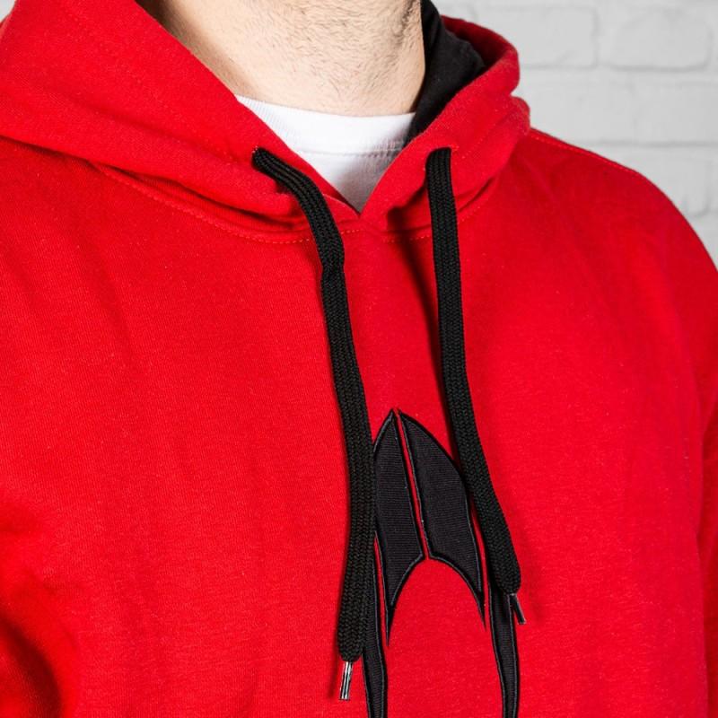 Ho soccer Sudadera Ho Soccer roja Solo hoy