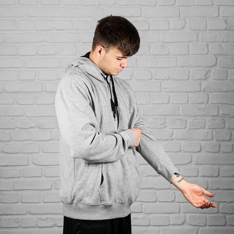 Ho soccer Sudadera Ho Soccer gris Oferta especial de fábrica