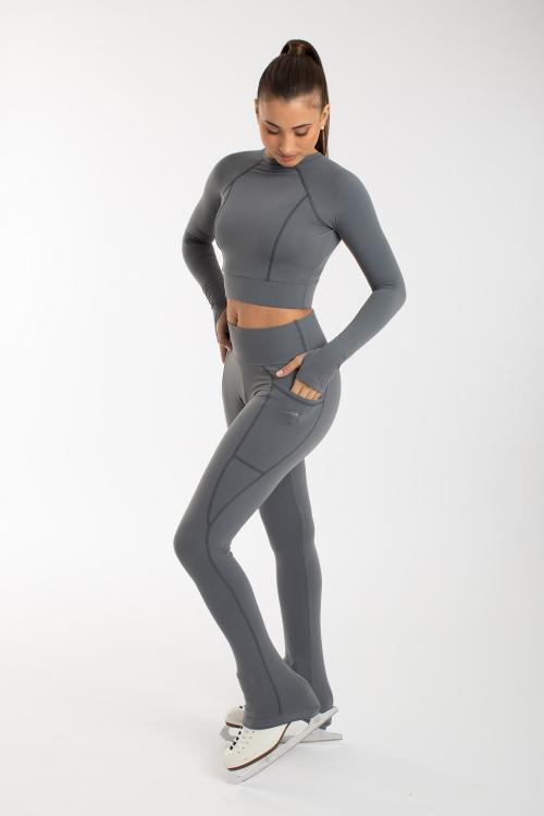 intermezzo Pantalón Dasha de Tiro Alto con Interior Afelpado y costuras a juego Outlet online