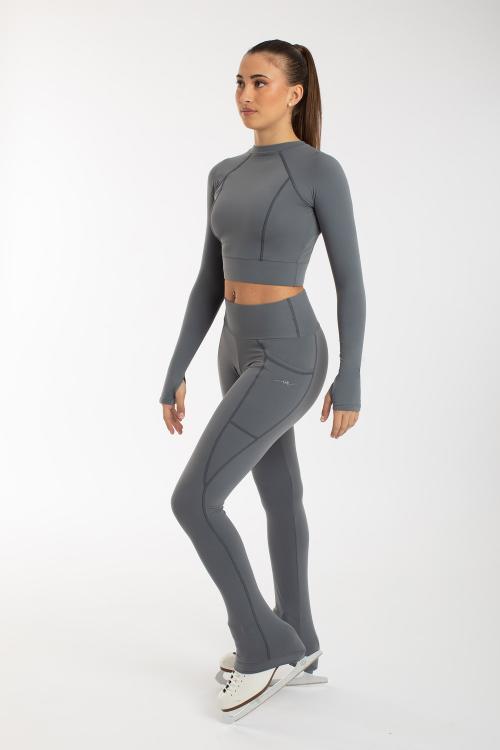 intermezzo Pantalón Dasha de Tiro Alto con Interior Afelpado y costuras a juego Outlet online
