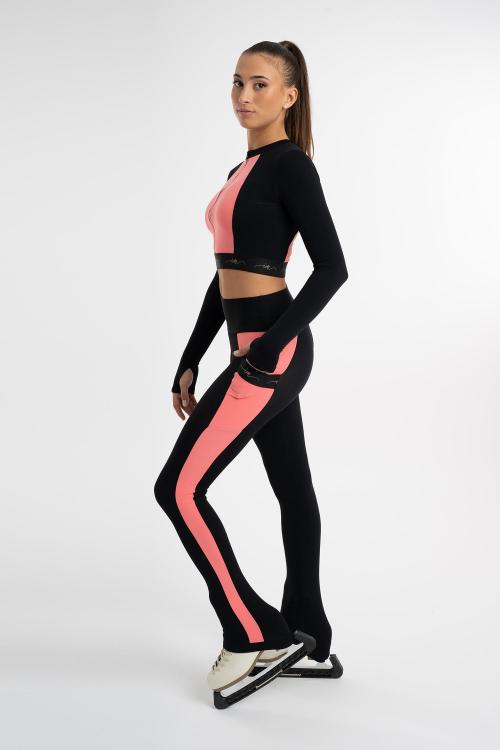intermezzo Leggings Cubretalón Bea Bicolor con interior afelpado Patinaje Artístico Intermezzo Ofertas