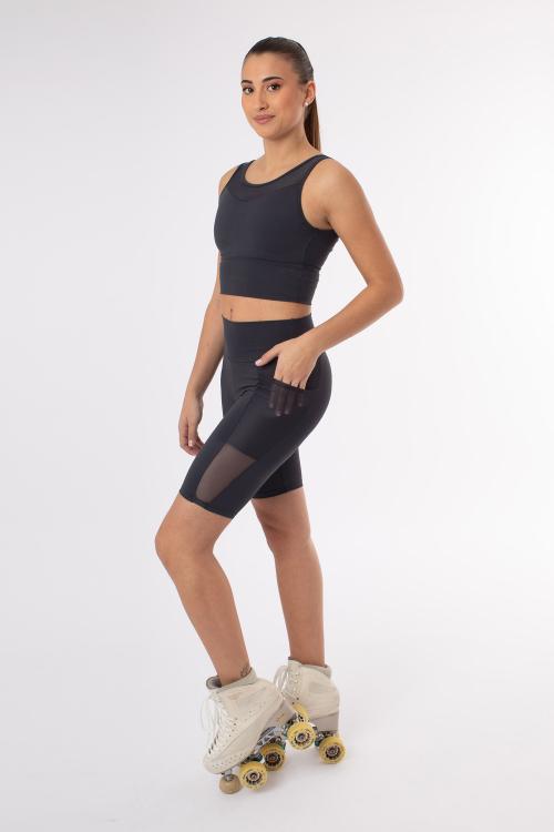 intermezzo Top deportivo Dixie con transparencias de Intermezzo danza ballet jazz patinaje Ventas relámpago
