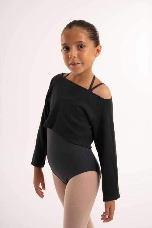 intermezzo Crop Top Danza de manga larga en algodón de Intermezzo COMPRAR AHORA