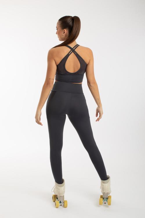 intermezzo Top deportivo Dharma con transparencias y doble tirante de Intermezzo danza jazz patinaje Última moda