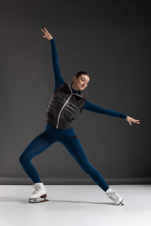 intermezzo Chaleco Candela acolchado de Intermezzo para danza ballet y patinaje En oferta