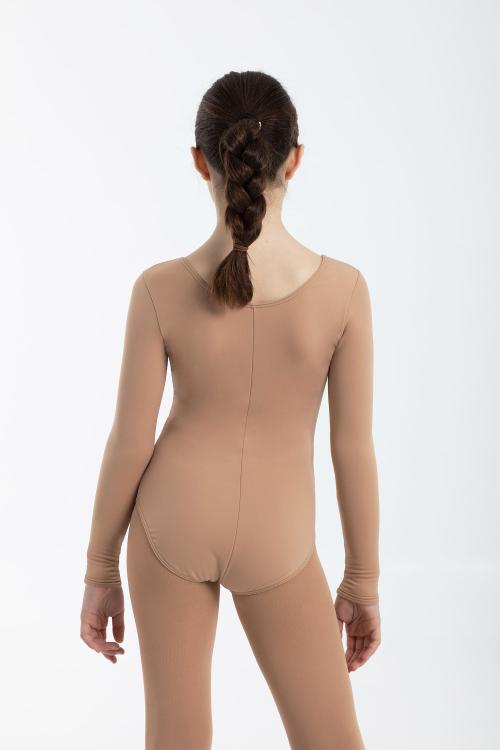 intermezzo Maillot Afelpado Nude Interior Básico Manga Larga de Intermezzo Liquidación