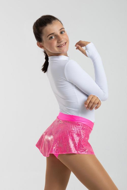 intermezzo Falda Cristal brillante con cinturilla de Lycra y braguita interior Último día