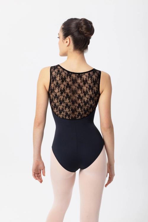 intermezzo Maillot ballet sin mangas encaje flores Intermezzo Rebajas baratas