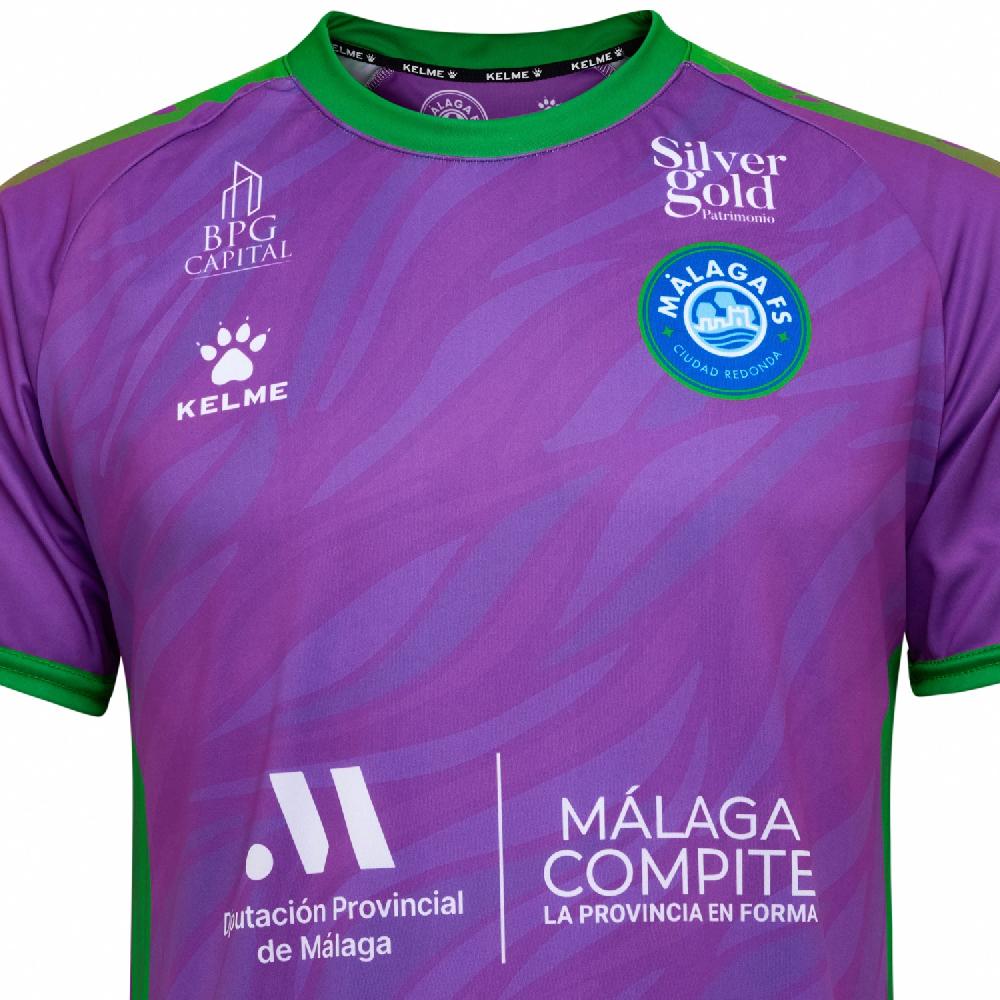 kelme CAMISETA 1ª MÁLAGA CIUDAD REDONDA FS Precios de Black Friday
