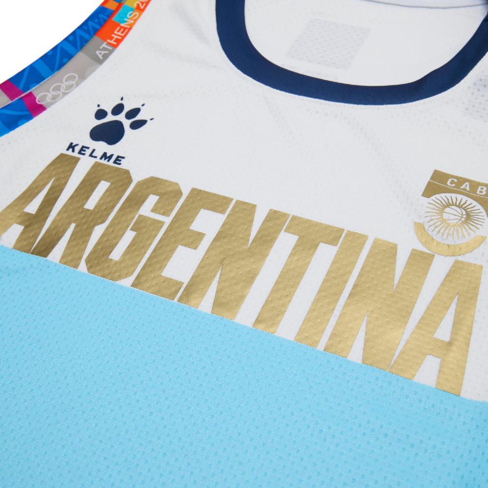 kelme CAMISETA 1ª ARGENTINA BASKET 2024-25 Grandes descuentos