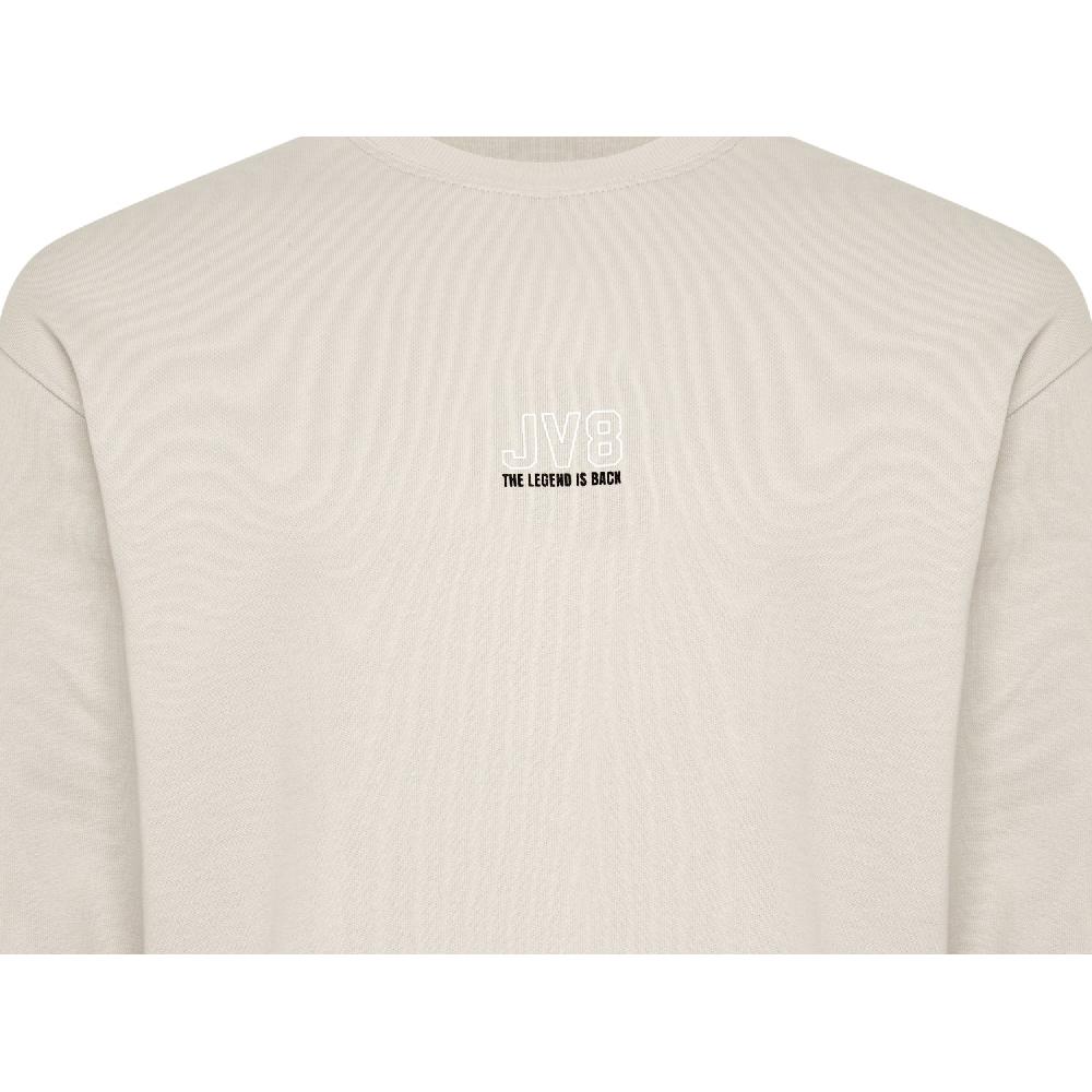 kelme SUDADERA BEIG LOGO JV8 Rebajas de fin de temporada