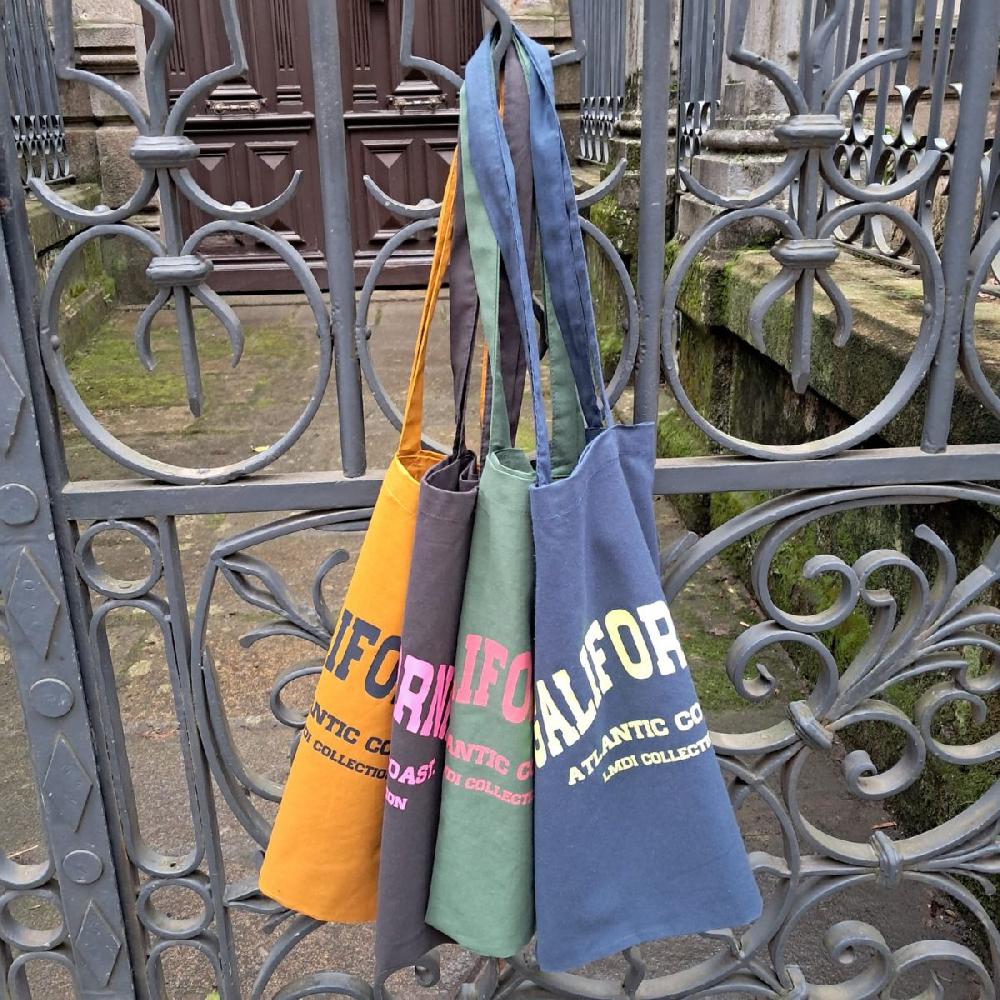 lmdi collection Bolsa “Galifornia Atlantic Coast” Gris Oscuro Grandes descuentos
