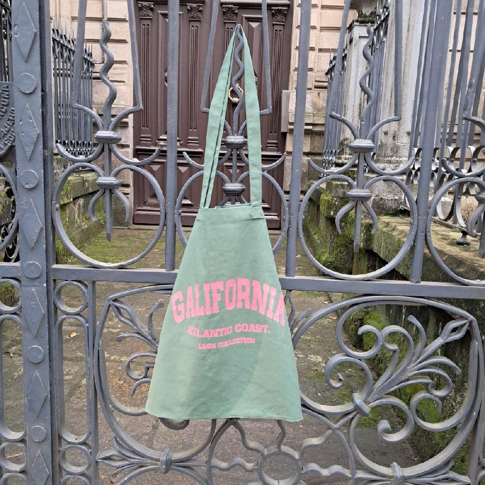 lmdi collection Bolsa “Galifornia Atlantic Coast” Verde Liquidación