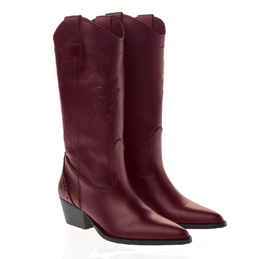 lmdi collection Bota Cowboy Oregon Burdeos LMDI Collection Ahorra y exporta