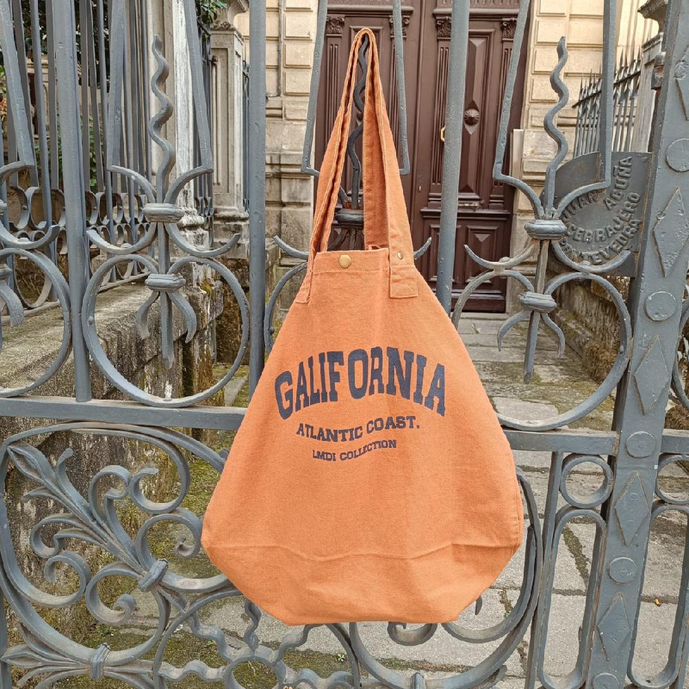 lmdi collection Tote Bag Grande Ocre Galifornia Atlantic Coast LMDI Collection Precio ultrabajo