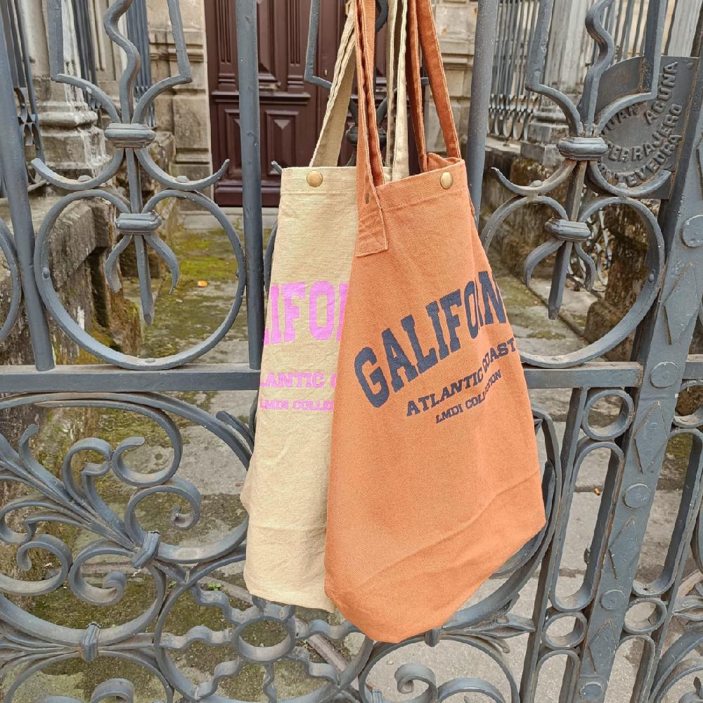 lmdi collection Tote Bag Grande Ocre Galifornia Atlantic Coast LMDI Collection Precio ultrabajo